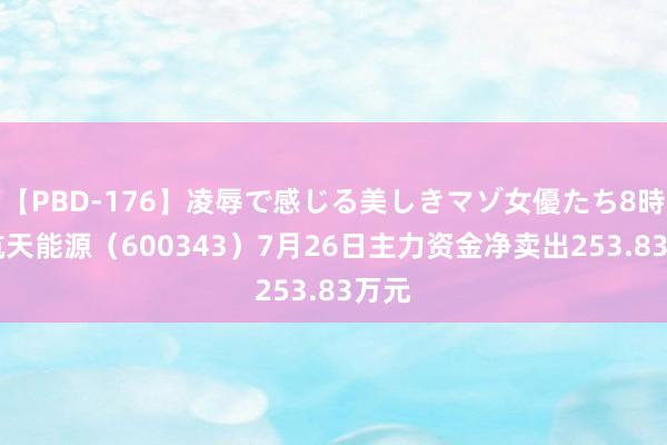 【PBD-176】凌辱で感じる美しきマゾ女優たち8時間 航天能源（600343）7月26日主力资金净卖出253.83万元