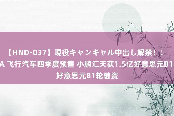 【HND-037】現役キャンギャル中出し解禁！！ ASUKA 飞行汽车四季度预售 小鹏汇天获1.5亿好意思元B1轮融资