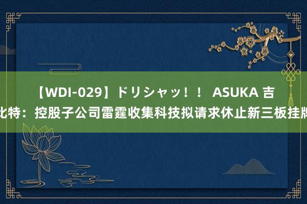 【WDI-029】ドリシャッ！！ ASUKA 吉比特：控股子公司雷霆收集科技拟请求休止新三板挂牌