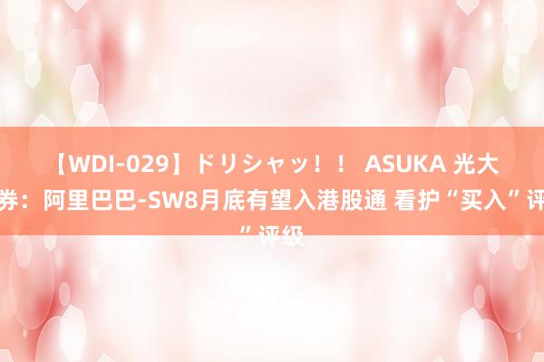 【WDI-029】ドリシャッ！！ ASUKA 光大证券：阿里巴巴-SW8月底有望入港股通 看护“买入”评级